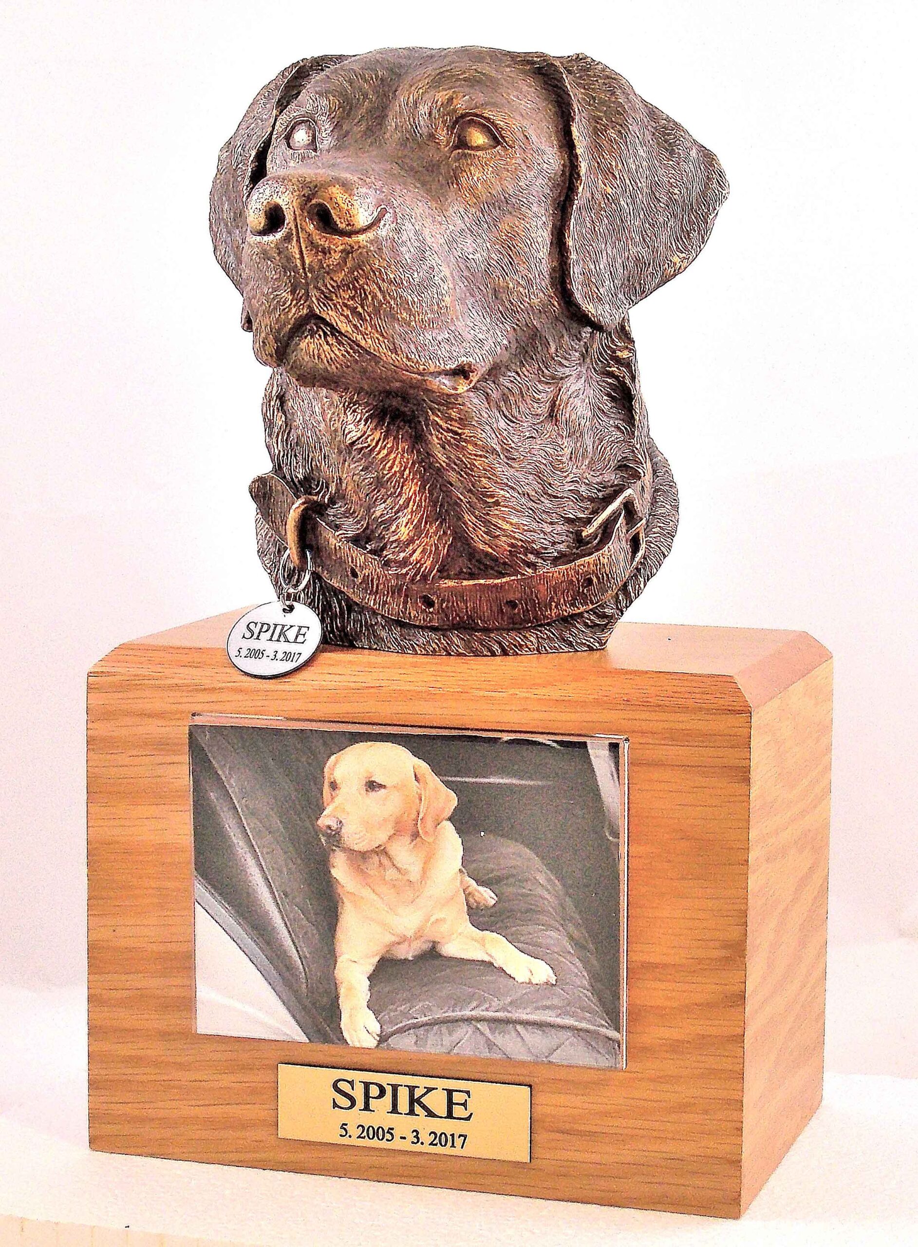 labrador dog memorial urn