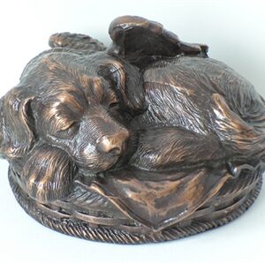 Angelic Dog Copper Finish
