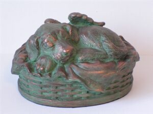 Angelic Dog Verdigris Finish (Large)