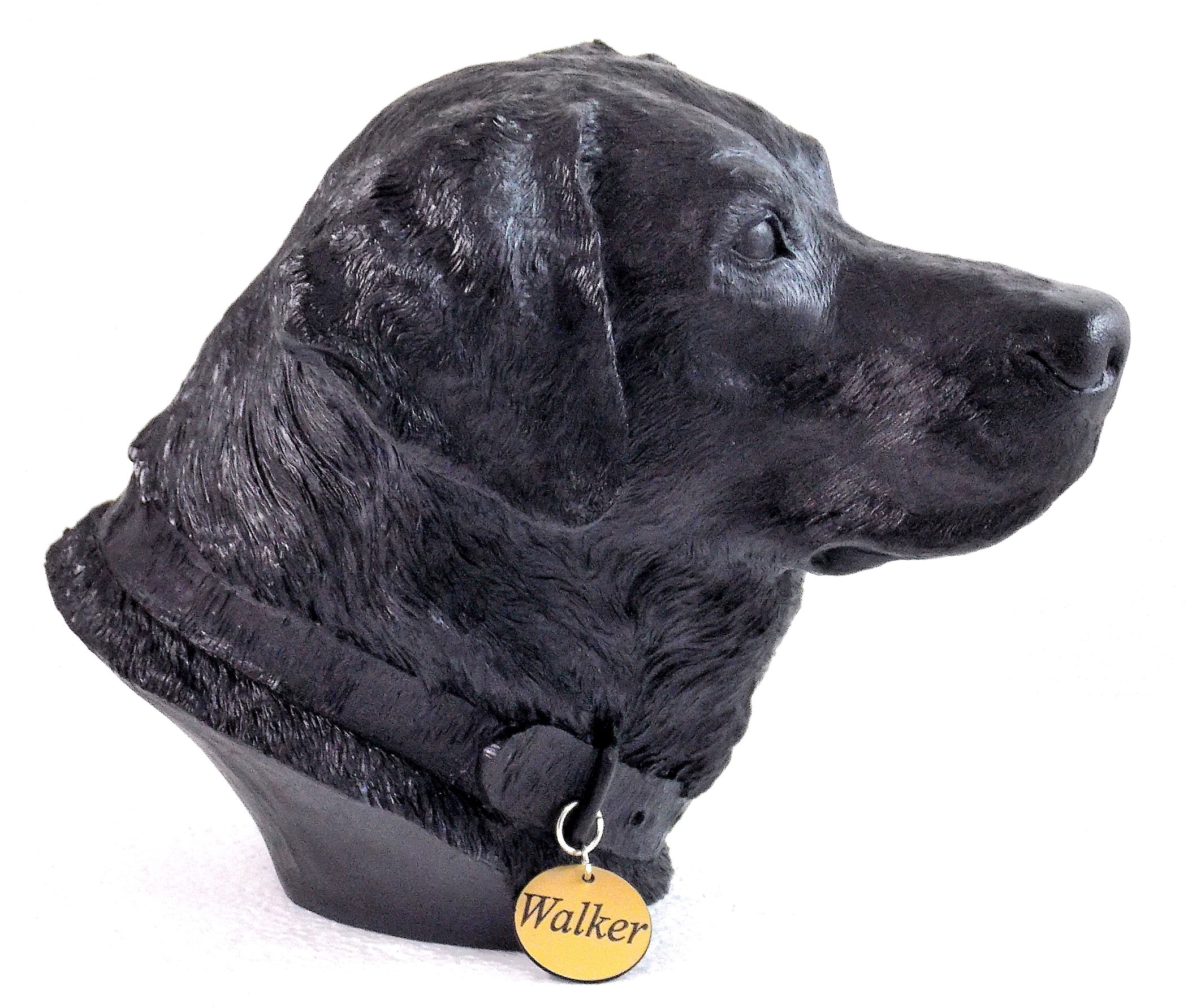 Black Labrador Retriever Dog Memorial Urn - Image 2