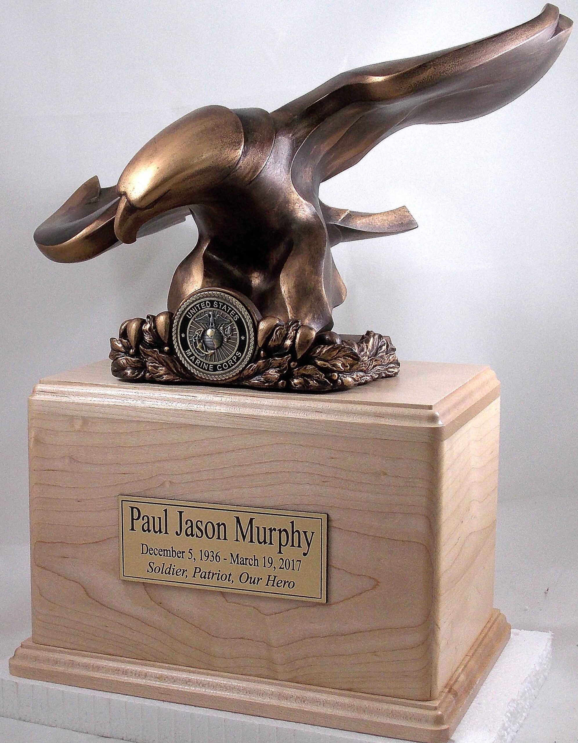 American Spirit Maple Urn