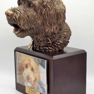 Labradoodle Dog Memorial Urn