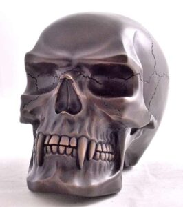Vampire Scull Memorial Urn