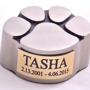 Paw Print Keepsake Urn